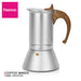 Coffee Maker (300ml) For 6 Cups (Pressed Aluminium Wooden Handle And Knob)