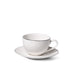 Tea Cup And Saucer ALEKSA 250ml White (Porcelain)