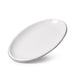 Oval Plate ALEKSA 35X21cm Color White (Porcelain)