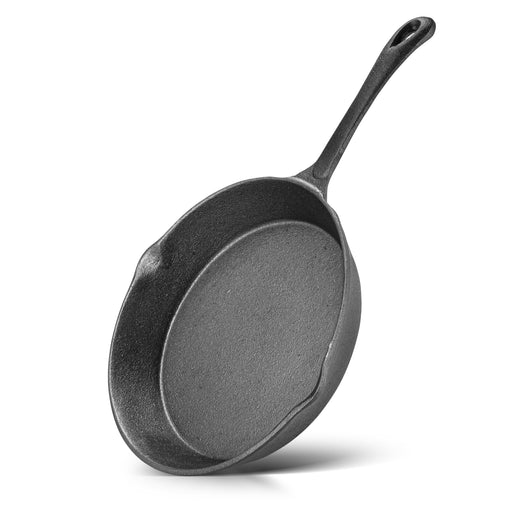 Cast Iron Frying Pan 25cm with Natural Non Stick Coating