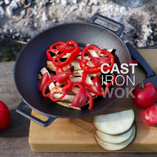 Wok 30cm/3.1LTR (Cast Iron)