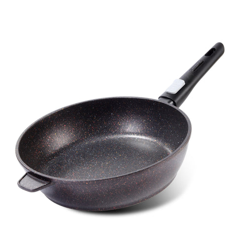 Deep Frying Pan With Detachable Handle Rebusto Series 28x7.4cm