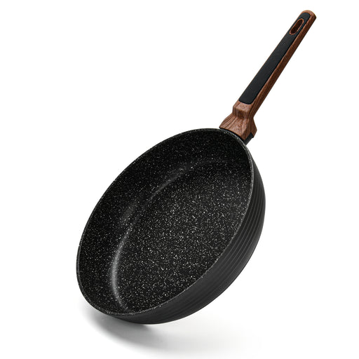 Frying Pan 28cm Diamond Series Aluminum  with Induction Bottom
