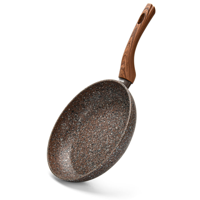Frying Pan 24x4.9cm MAGIC BROWN with Induction Bottom