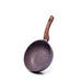 Deep Frying Pan Magic Brown 20x7.2cm With Induction Bottom Chocolate Color (Aluminium With Non-Stick Coating)