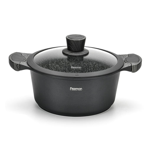 Stockpot with Glass Lid 20x9.5cm/2.4 LTR PRESTIGE with Induction Bottom