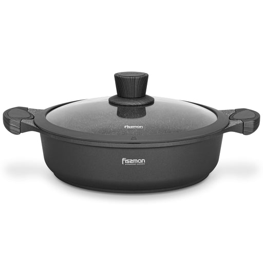 Shallow Pot 28cm with Aluminum and Non Stick Coating Prestige Series