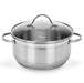 Stockpot LUMINOSA 24cm/5.1 LTR with Glass Lid (Stainless Steel)