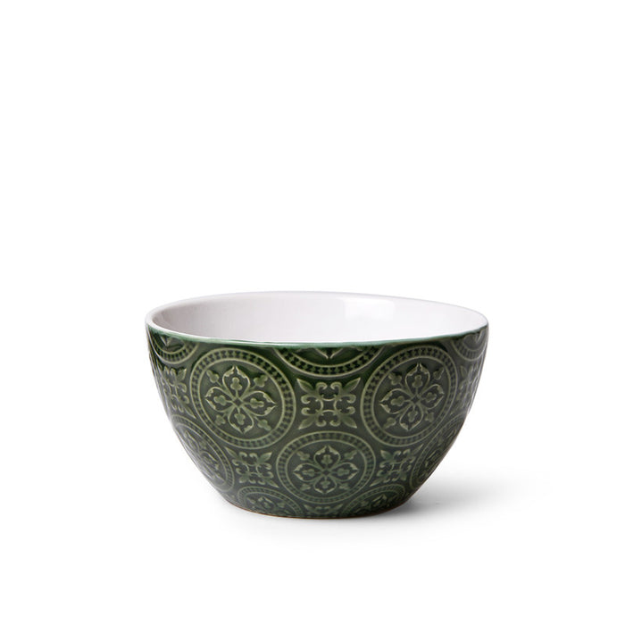 Bowl 14cm/640ml green (Ceramic)