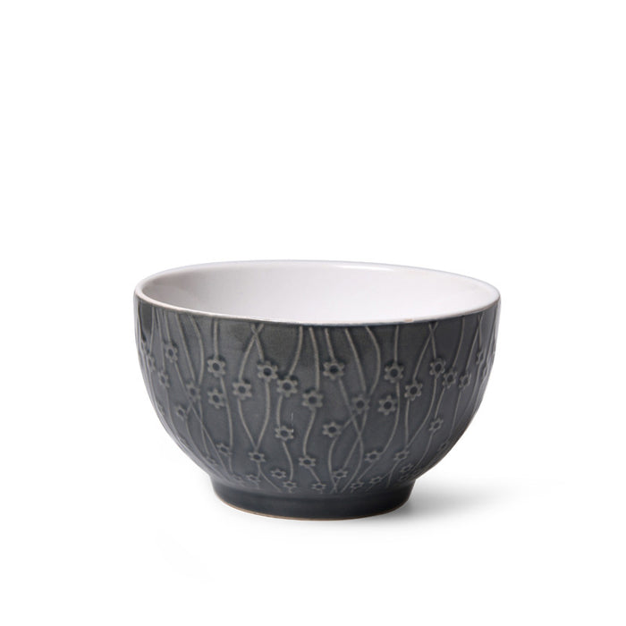 Bowl 14cm/640ml grey (Ceramic)