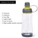 Water Bottle 600 ml (Red/Green) Color