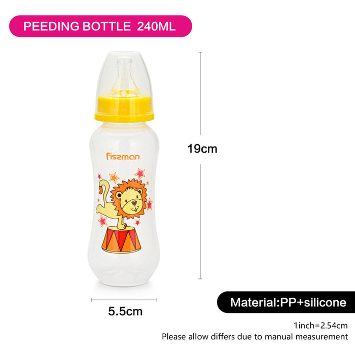 Food Grade Plastic Feeding Bottle 240ml