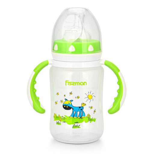 Feeding Bottle with Wide Neck and Handles 240ml