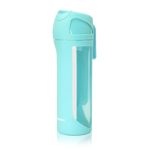 Water bottle 550 ml (plastic) Blue