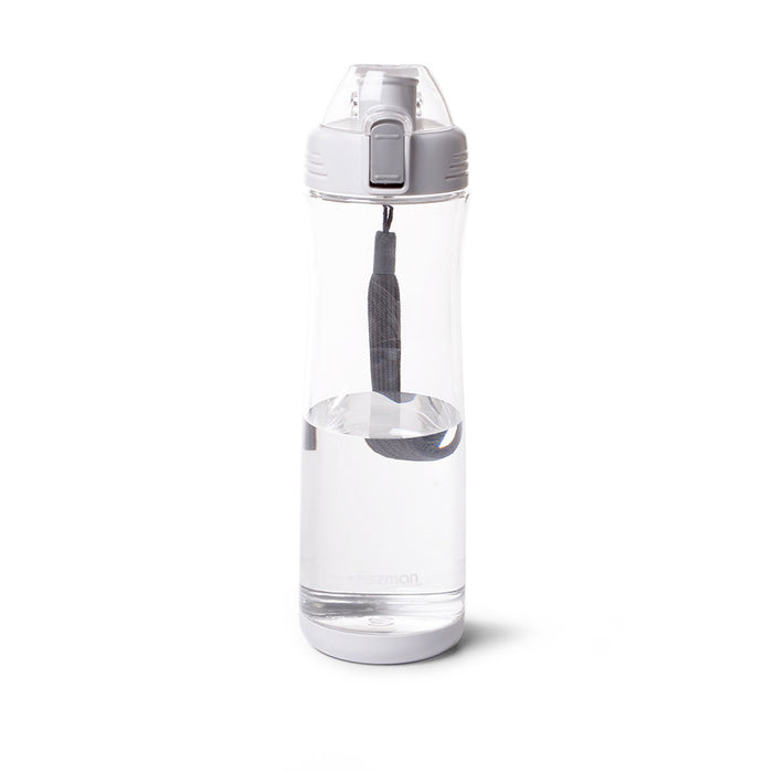 Water Bottle Plastic 630ml White