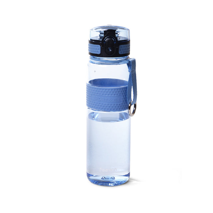 Water Bottle Plastic 620ml Blue
