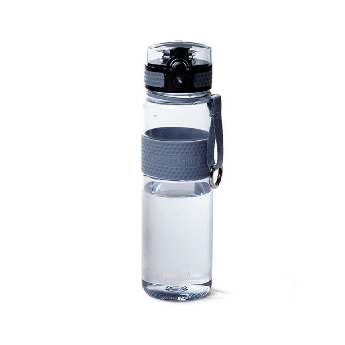 Water Bottle Plastic 620ml Black