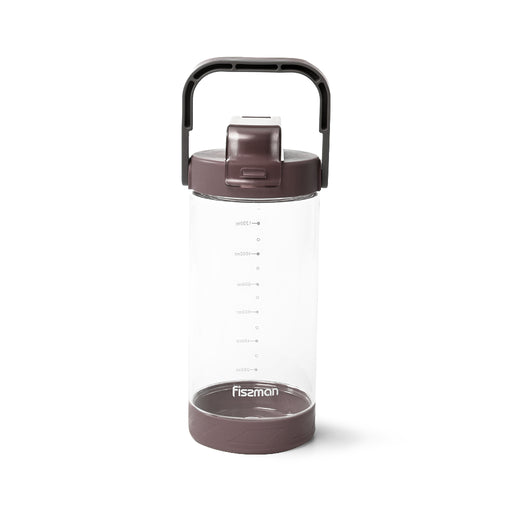 Water Bottle Plastic 1400ml Brown