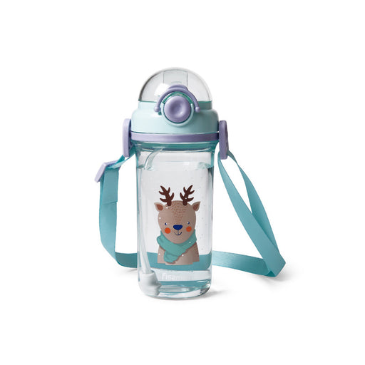 Water Bottle Plastic 460ml Green