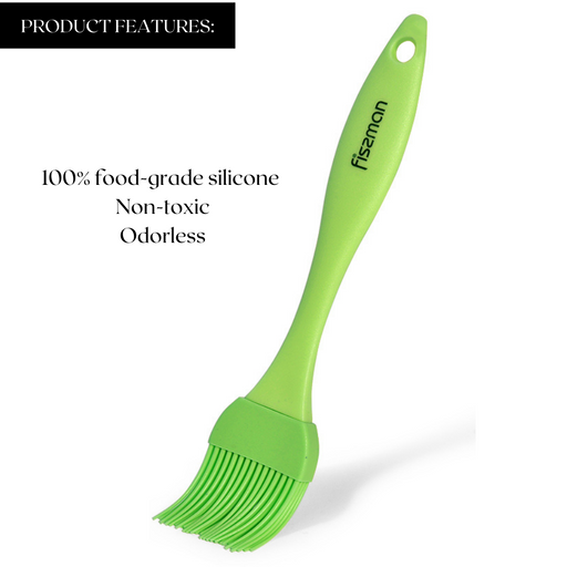 Brush 8" 20 cm (silicone) Green
