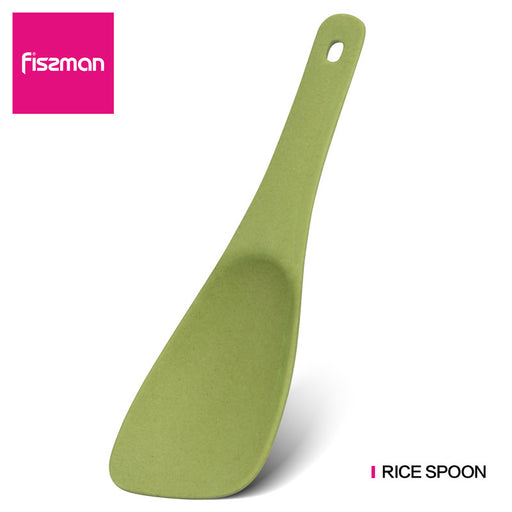 Rice spoon green (Bamboo fibre)