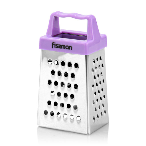 3 Inch 4-Sided MINI Grater (Stainless Steel) Purple