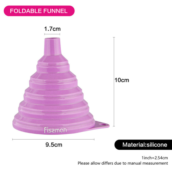Foldable funnel 9 cm (silicone)
