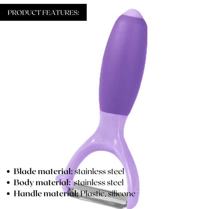 Y-shaped peeler (stainless steel) Violet