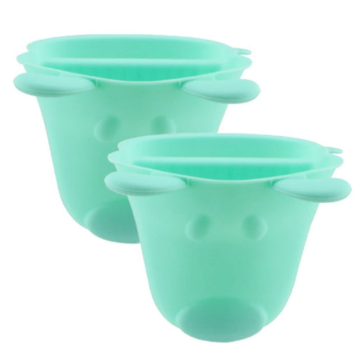 Silicone Pot Holder with Puppy Head Shape Set of 2 Mint