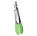 Mini Tongs 17cm Stainless Steel With Silicone Green