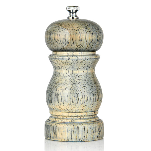 Salt and pepper mill 11x5 cm (Rubber wood body with ceramic grinder)