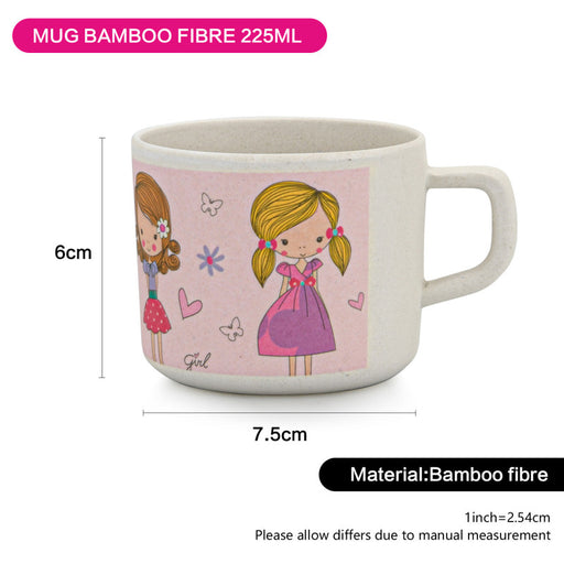 Bamboo Fibre Mug FASHION GIRL 225ml