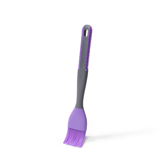 Marinating Kitchen Brush With Transparent Handle - Violet  30x5cm