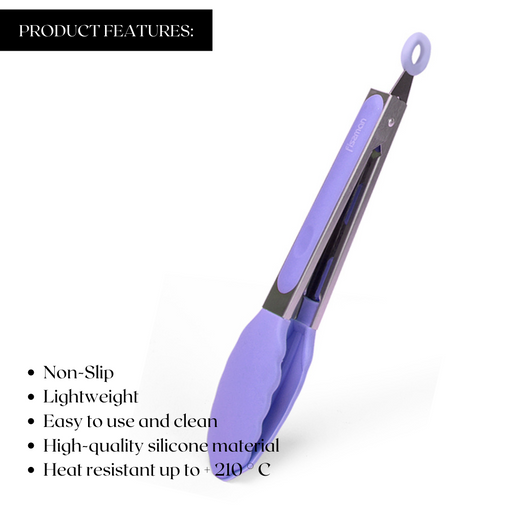 Tongs 23 cm (silicone) Violet