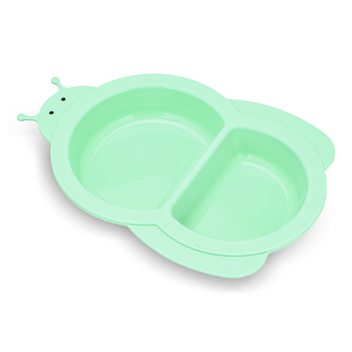 Silicone Divided Bowl For Kids Bee/Mint Green 340ml