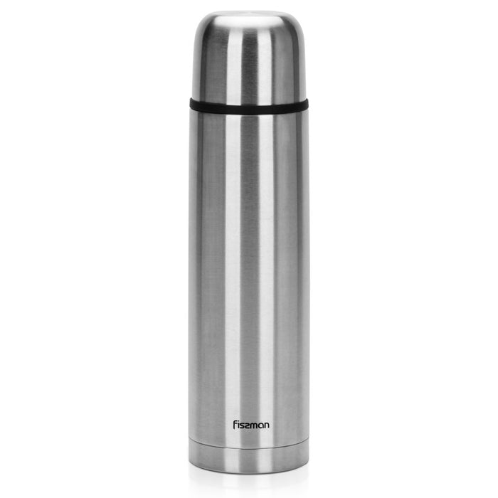 Vacuum Flask 1000ml Metallic Color Stainless Steel
