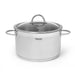 Casserole With Lid Silver  Benjamin Stainless Steel 28x16cm